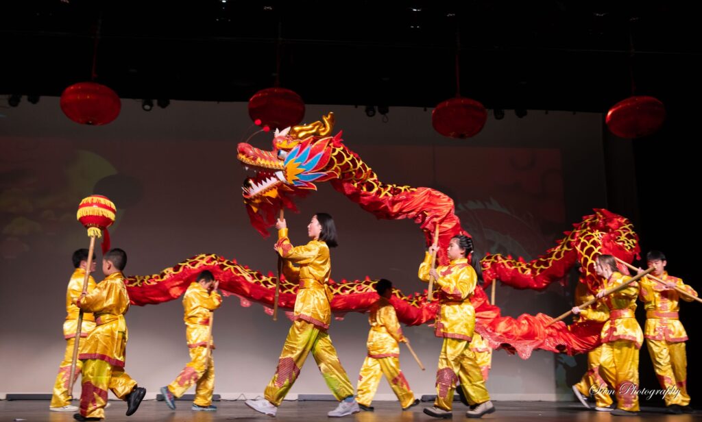 Performers at the CAAS Lunar New Year Gala